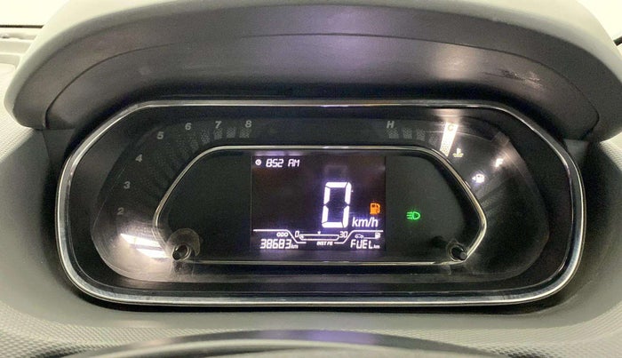 2020 Tata TIGOR XZ PLUS PETROL, Petrol, Manual, 38,654 km, Odometer Image