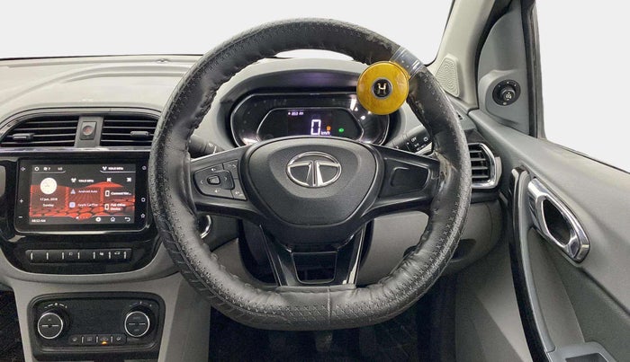 2020 Tata TIGOR XZ PLUS PETROL, Petrol, Manual, 38,654 km, Steering Wheel Close Up