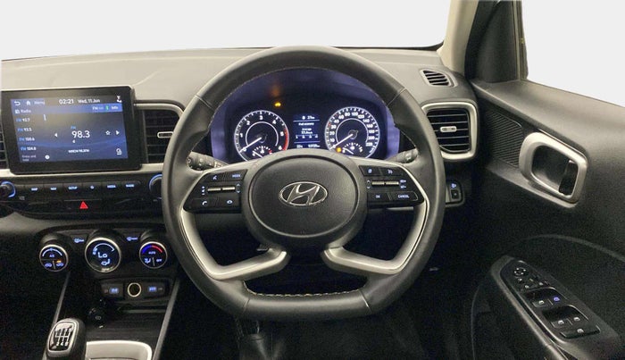 2021 Hyundai VENUE SX (O) 1.5 CRDI, Diesel, Manual, 53,677 km, Steering Wheel Close Up