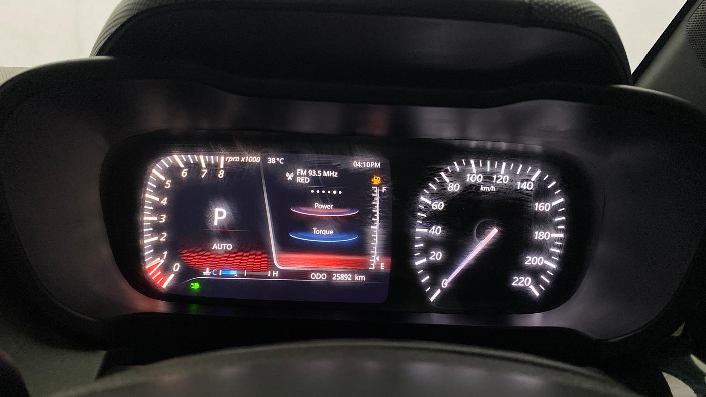 2023 Tata ALTROZ XZA PLUS DARK EDTION, Petrol, Automatic, 25,887 km, Odometer Image