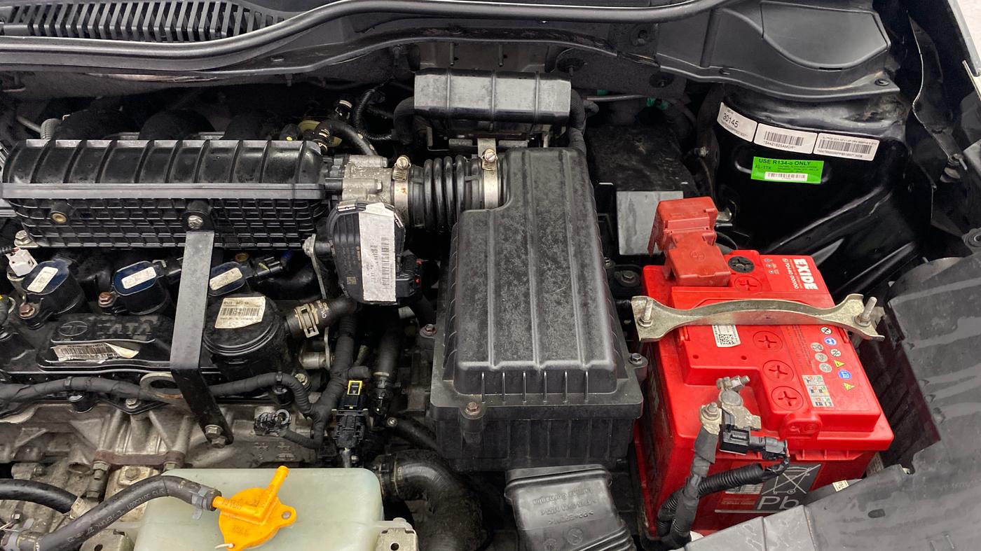 2023 Tata ALTROZ XZA PLUS DARK EDTION, Petrol, Automatic, 25,887 km, Engine View - Left
