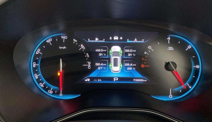 2019 MG HECTOR SHARP 1.5 DCT PETROL, Petrol, Automatic, 73,898 km, Odometer Image
