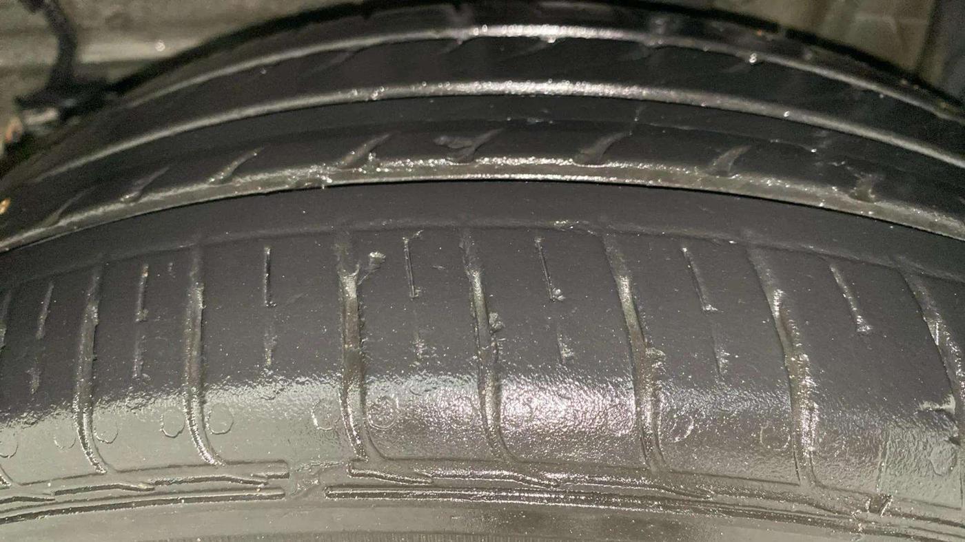 2023 Tata TIAGO NRG XZ AMT, Petrol, Automatic, 26,679 km, Left Rear Tyre Tread