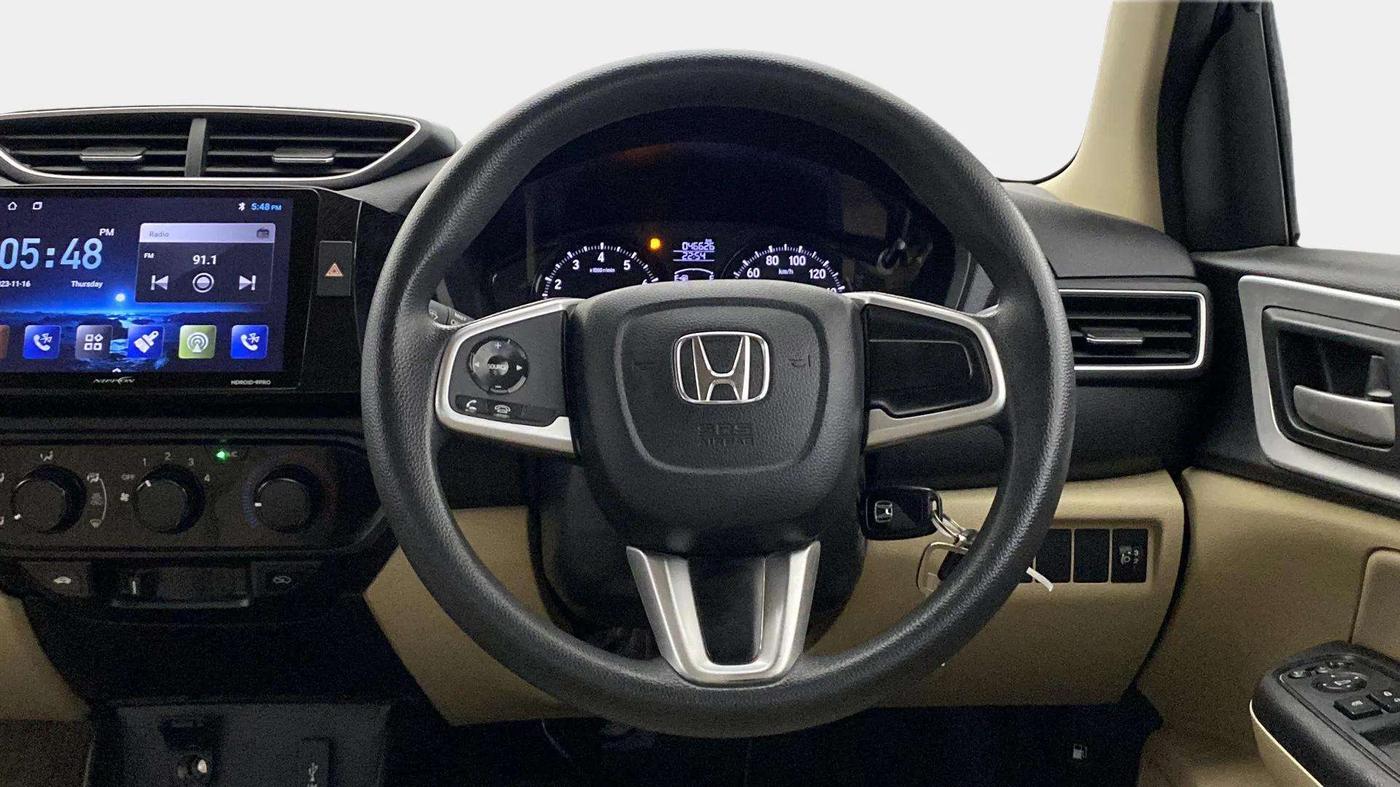 2022 Honda Amaze 1.2L I-VTEC S, Petrol, Manual, 46,715 km, Steering Wheel Close Up