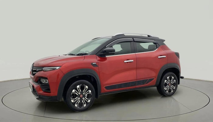 2022 Renault Kiger RXZ TURBO CVT DUAL TONE, Petrol, Automatic, 28,350 km, Left Front Diagonal