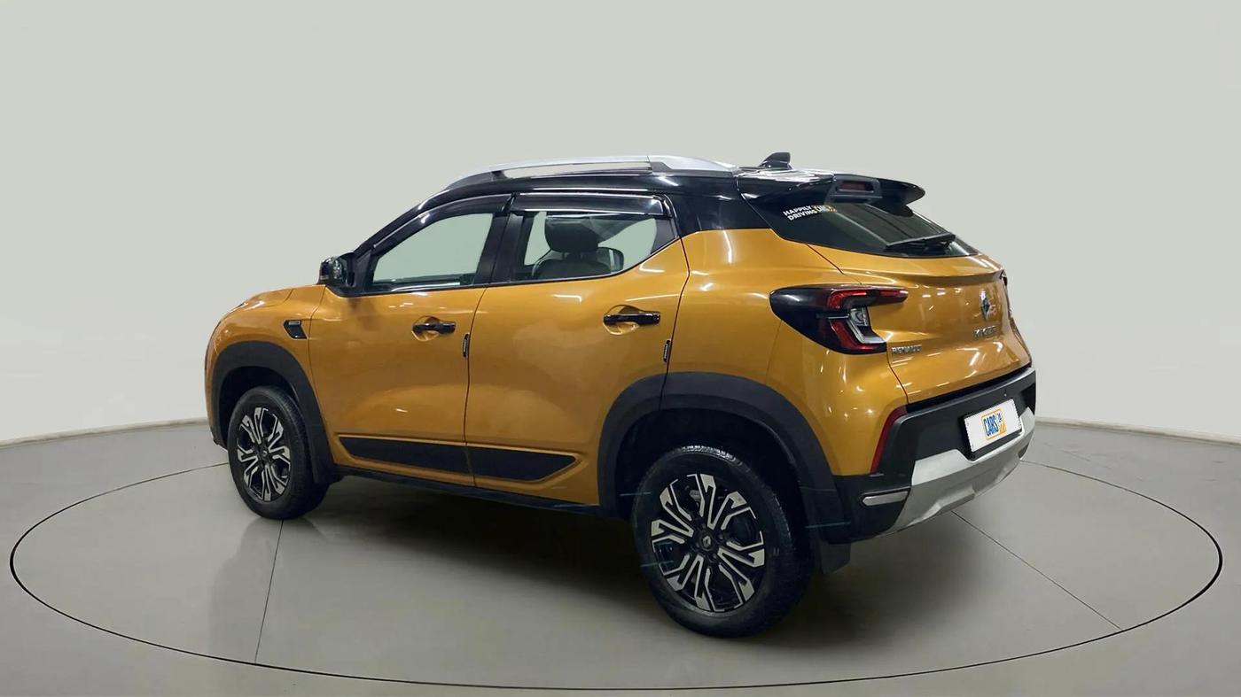 2022 Renault Kiger RXZ AMT, Petrol, Automatic, 19,802 km, Left Back Diagonal