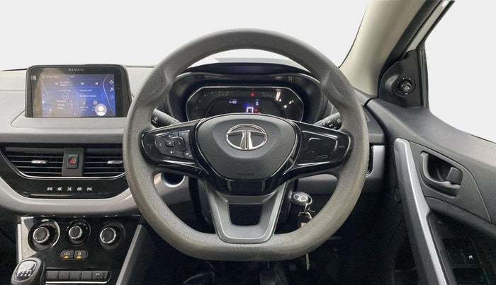 2023 Tata NEXON XM PLUS SUNROOF PETROL, Petrol, Manual, 70,315 km, Steering Wheel Close Up