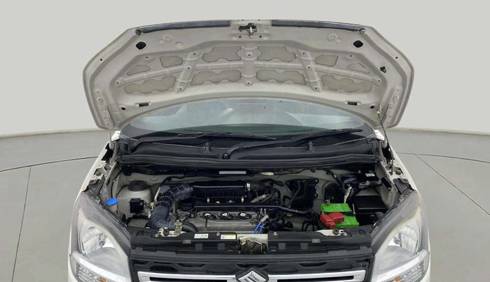 2019 Maruti New Wagon-R VXI 1.0, Petrol, Manual, 13,555 km, Open Bonet