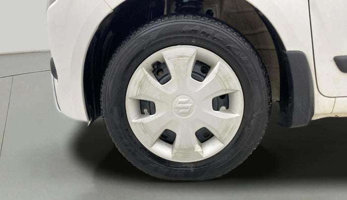 2019 Maruti New Wagon-R VXI 1.0, Petrol, Manual, 13,555 km, Left Front Wheel