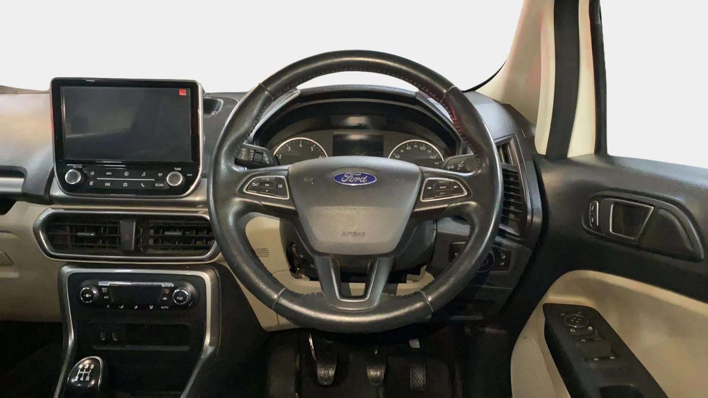 2019 Ford Ecosport TITANIUM 1.5L PETROL, Petrol, Manual, 42,324 km, Steering Wheel Close Up