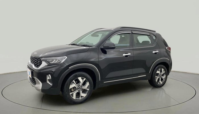 2021 KIA SONET HTX 1.0 IMT, Petrol, Manual, 28,014 km, Left Front Diagonal