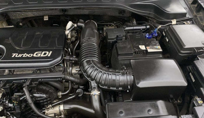 2021 KIA SONET HTX 1.0 IMT, Petrol, Manual, 28,014 km, Engine View - Left