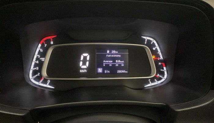2021 KIA SONET HTX 1.0 IMT, Petrol, Manual, 28,014 km, Odometer Image