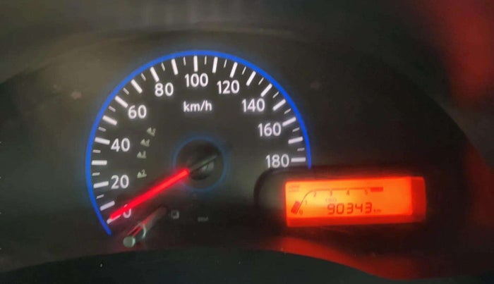 2019 Datsun Go Plus A(O), Petrol, Manual, 90,308 km, Odometer Image
