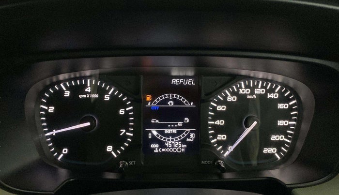 2022 Tata PUNCH ADVENTURE MT, Petrol, Manual, 45,715 km, Odometer Image