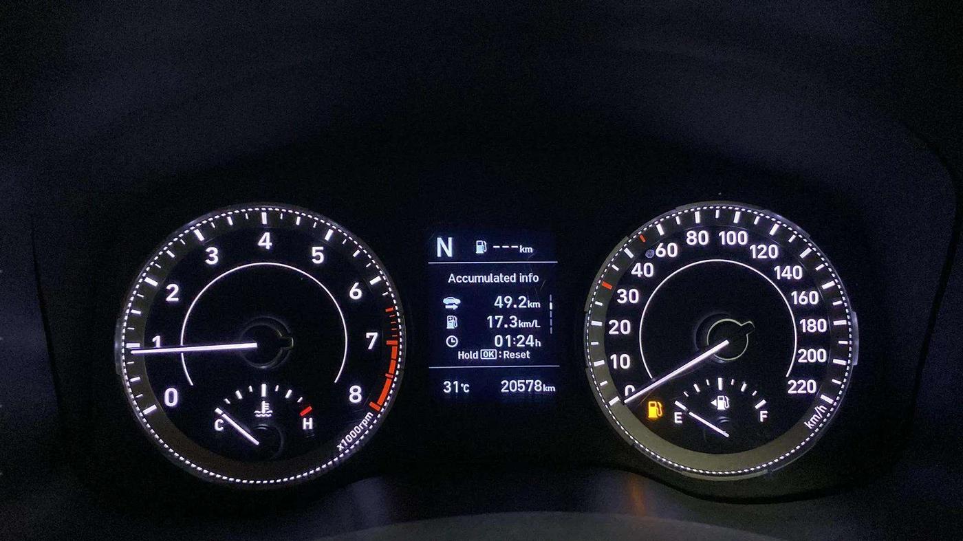 2019 Hyundai VENUE SX PLUS 1.0 TURBO DCT, Petrol, Automatic, 20,525 km, Odometer Image