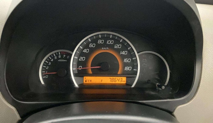 2014 Maruti Wagon R 1.0 VXI, Petrol, Manual, 78,636 km, Odometer Image