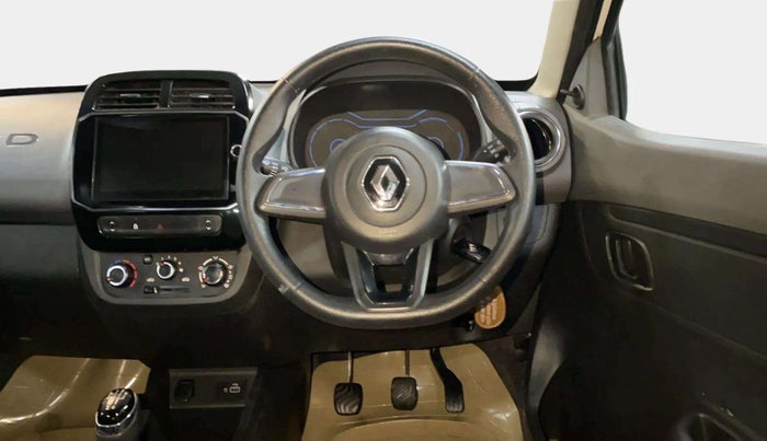 2021 Renault Kwid RXT 1.0 (O), Petrol, Manual, 32,548 km, Steering Wheel Close Up