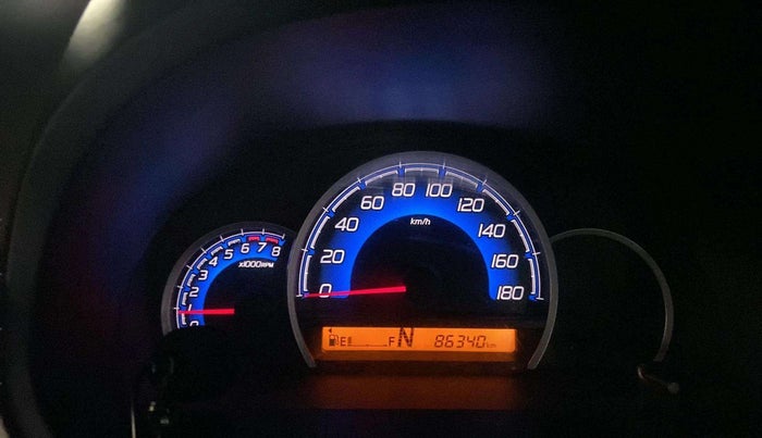 2018 Maruti Wagon R 1.0 VXI (O) AMT, Petrol, Automatic, 86,319 km, Odometer Image