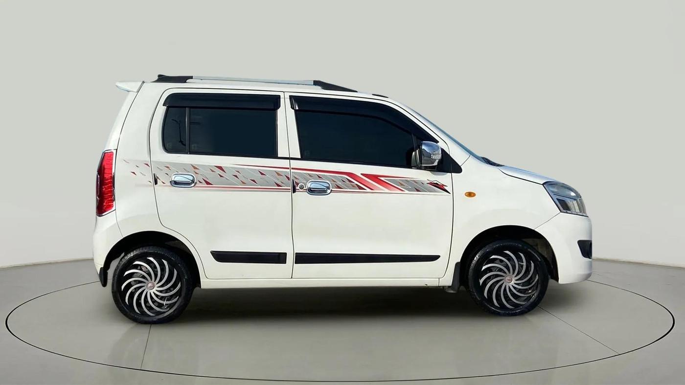 2018 Maruti Wagon R 1.0 VXI (O) AMT, Petrol, Automatic, 86,356 km, Right Side View
