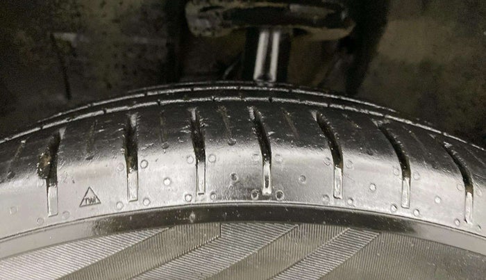 2023 Tata PUNCH ACCOMPLISHED DAZZLE PACK MT, Petrol, Manual, 22,056 km, Left Front Tyre Tread