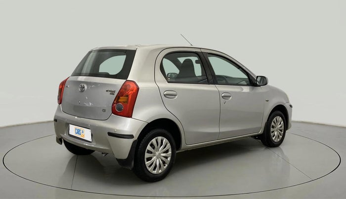 2012 Toyota Etios Liva G, Petrol, Manual, 33,636 km, Right Back Diagonal