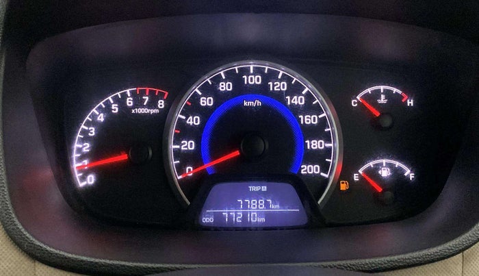 2018 Hyundai Grand i10 MAGNA 1.2 KAPPA VTVT, Petrol, Manual, 77,208 km, Odometer Image