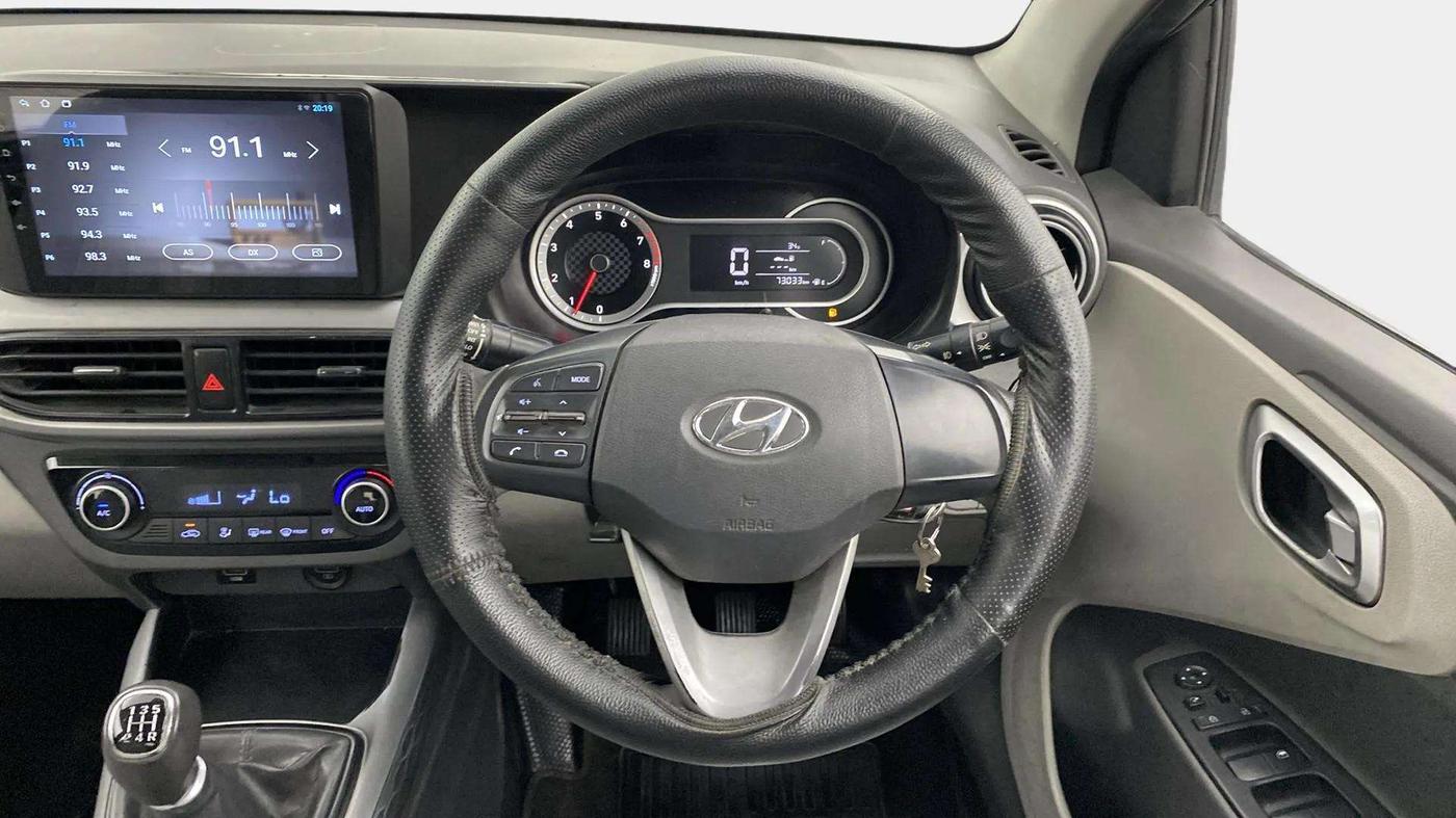 2019 Hyundai GRAND I10 NIOS SPORTZ 1.2 KAPPA VTVT, Petrol, Manual, 73,020 km, Steering Wheel Close Up