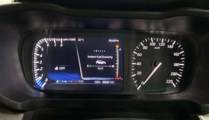 2021 Tata ALTROZ XZ PETROL, Petrol, Manual, 60,675 km, Odometer Image
