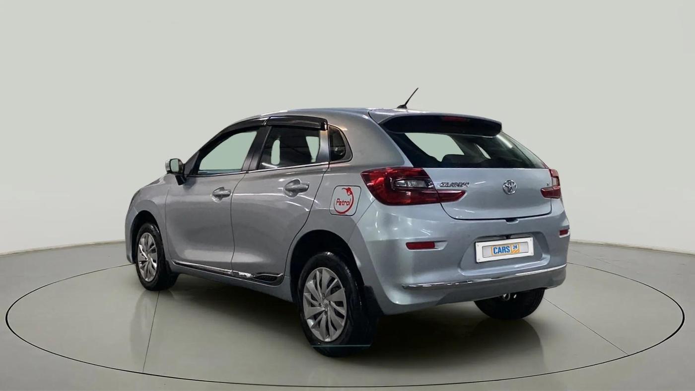 2023 Toyota Glanza S, Petrol, Manual, 10,659 km, Left Back Diagonal