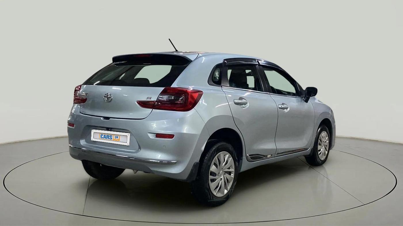 2023 Toyota Glanza S, Petrol, Manual, 10,659 km, Right Back Diagonal