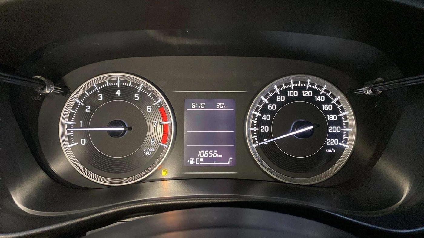 2023 Toyota Glanza S, Petrol, Manual, 10,659 km, Odometer Image