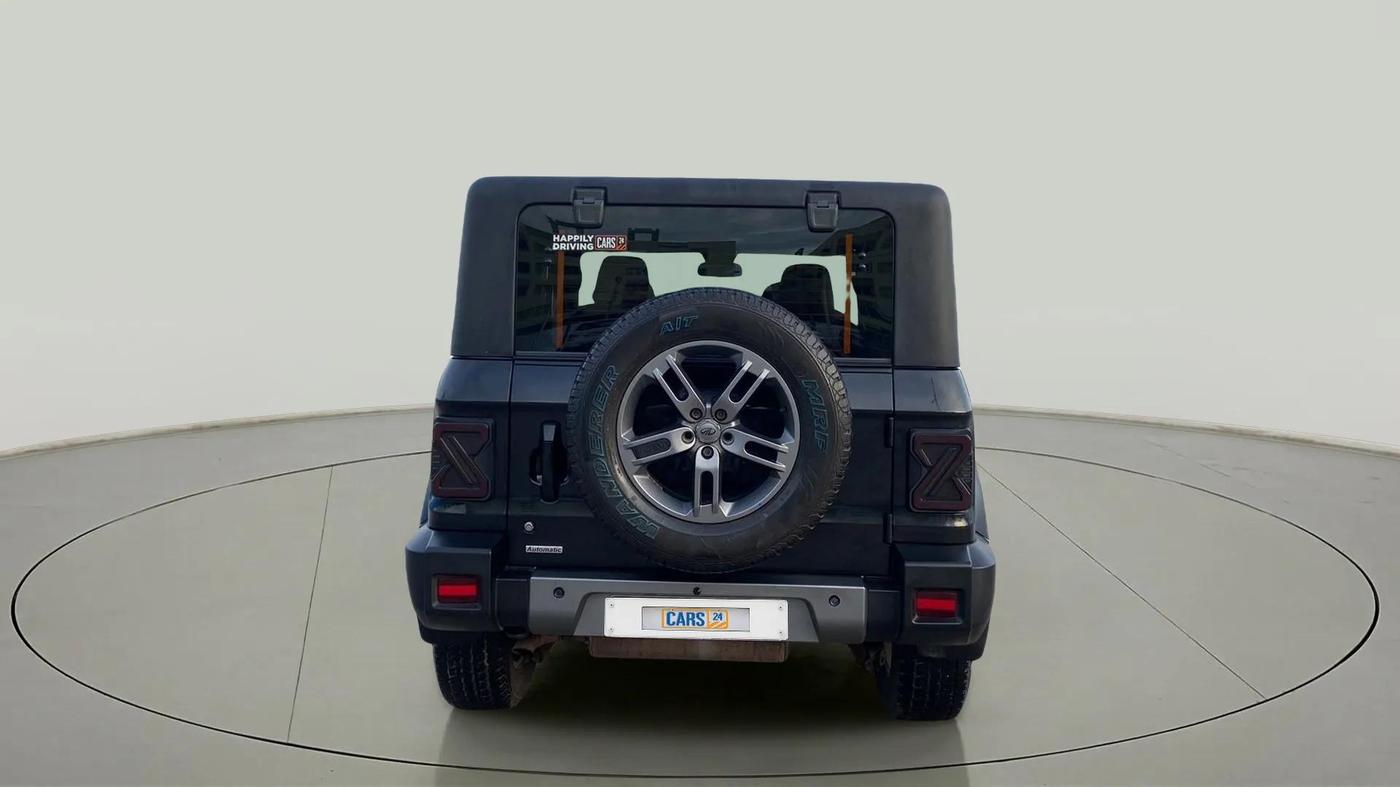 2022 Mahindra Thar LX PETROL HT 4WD AT, Petrol, Automatic, 32,329 km, Back/Rear
