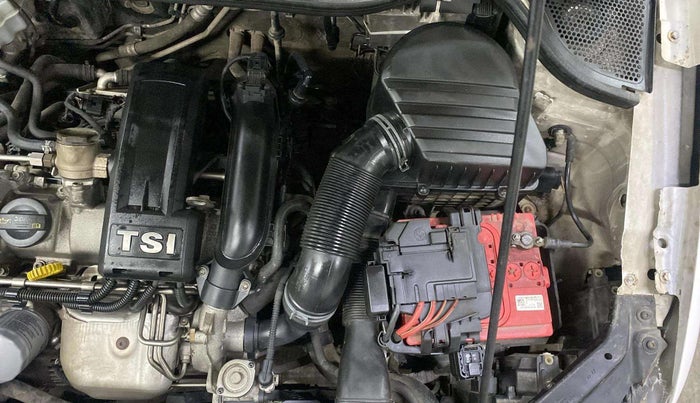 2017 Volkswagen Vento HIGHLINE PETROL AT, Petrol, Automatic, 80,342 km, Engine View - Left