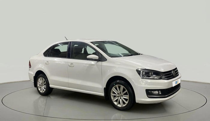 2017 Volkswagen Vento HIGHLINE PETROL AT, Petrol, Automatic, 80,342 km, Right Front Diagonal