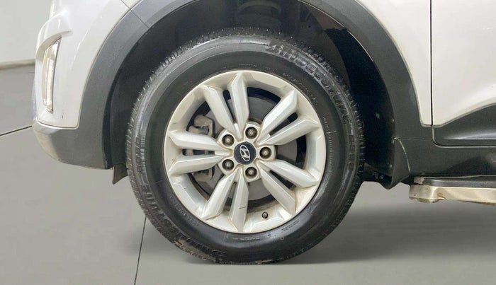 2016 Hyundai Creta SX PLUS 1.6 PETROL, CNG, Manual, 45,574 km, Left Front Wheel