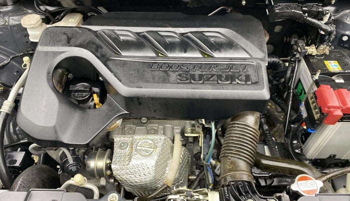 2023 Maruti FRONX ALPHA 1.0L TURBO 6 AT, Petrol, Automatic, 9,223 km, Engine View