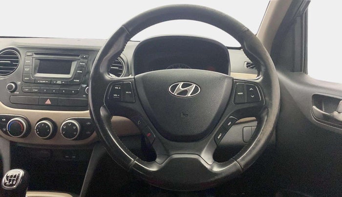2014 Hyundai Grand i10 ASTA 1.2 KAPPA VTVT, Petrol, Manual, 97,771 km, Steering Wheel Close Up