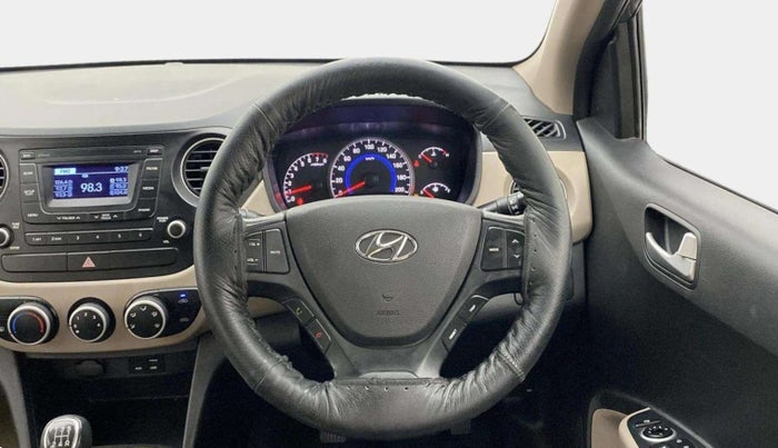 2016 Hyundai Grand i10 ASTA (O) 1.2 KAPPA VTVT, Petrol, Manual, 49,031 km, Steering Wheel Close Up