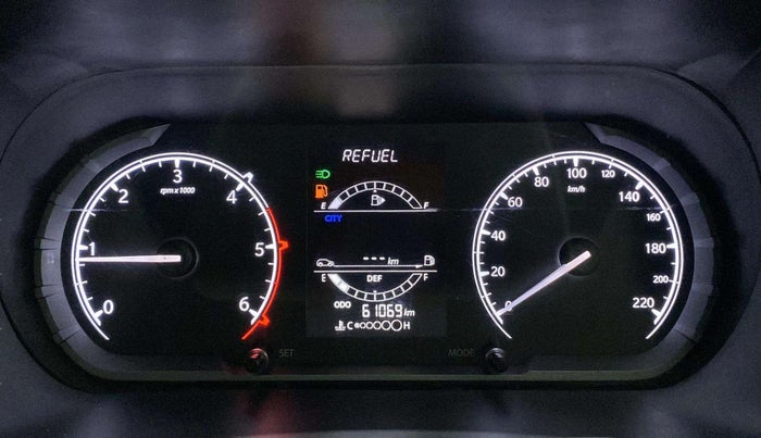 2022 Tata Harrier XT PLUS 2.0L KRYOTEC DARK EDITON, Diesel, Manual, 61,061 km, Odometer Image