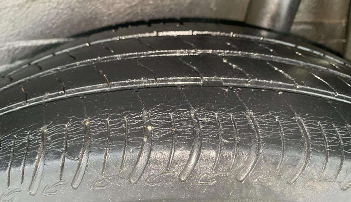 2021 Maruti S PRESSO VXI+, Petrol, Manual, 80,996 km, Left Rear Tyre Tread