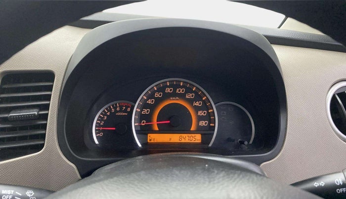2016 Maruti Wagon R 1.0 VXI, Petrol, Manual, 84,724 km, Odometer Image