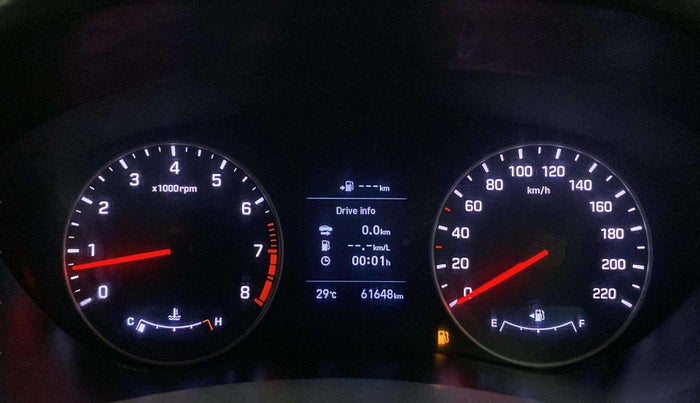2020 Hyundai Elite i20 ASTA 1.2 (O), Petrol, Manual, 61,586 km, Odometer Image