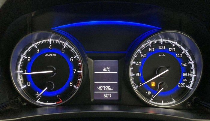 2018 Maruti Baleno DELTA PETROL 1.2, Petrol, Manual, 40,834 km, Odometer Image