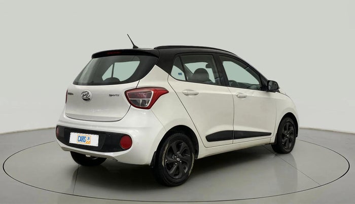 2018 Hyundai Grand i10 SPORTZ 1.2 KAPPA VTVT DUAL TONE, Petrol, Manual, 64,516 km, Right Back Diagonal