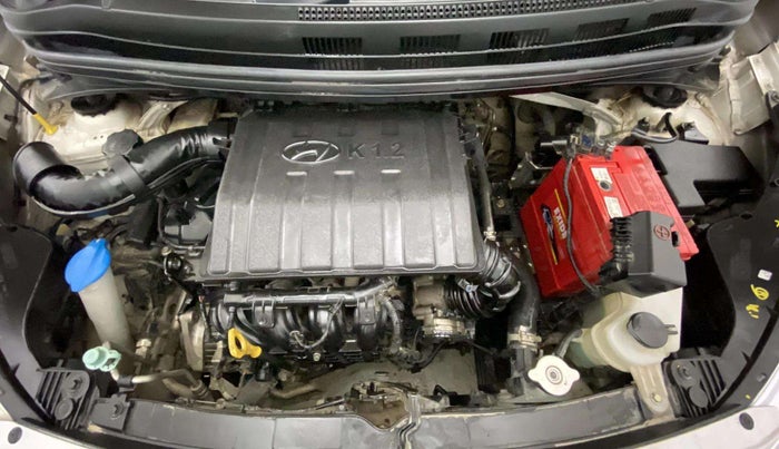 2018 Hyundai Grand i10 SPORTZ 1.2 KAPPA VTVT DUAL TONE, Petrol, Manual, 64,516 km, Engine View