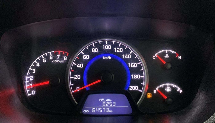2018 Hyundai Grand i10 SPORTZ 1.2 KAPPA VTVT DUAL TONE, Petrol, Manual, 64,516 km, Odometer Image