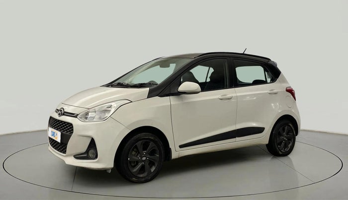 2018 Hyundai Grand i10 SPORTZ 1.2 KAPPA VTVT DUAL TONE, Petrol, Manual, 64,516 km, Left Front Diagonal