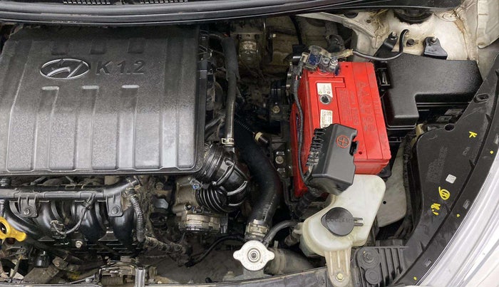 2018 Hyundai Grand i10 SPORTZ 1.2 KAPPA VTVT DUAL TONE, Petrol, Manual, 64,516 km, Engine View - Left