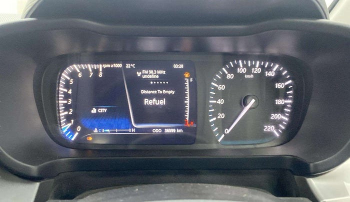 2020 Tata ALTROZ XZ PETROL, Petrol, Manual, 36,632 km, Odometer Image